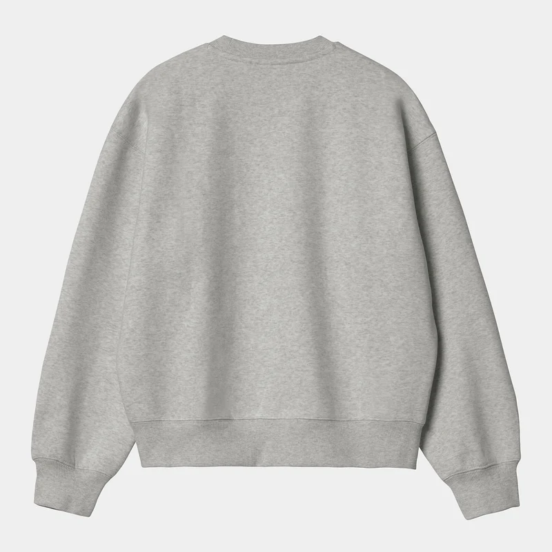 Carhartt WIP Womens Bubbles Sweat Top - Grau meliert