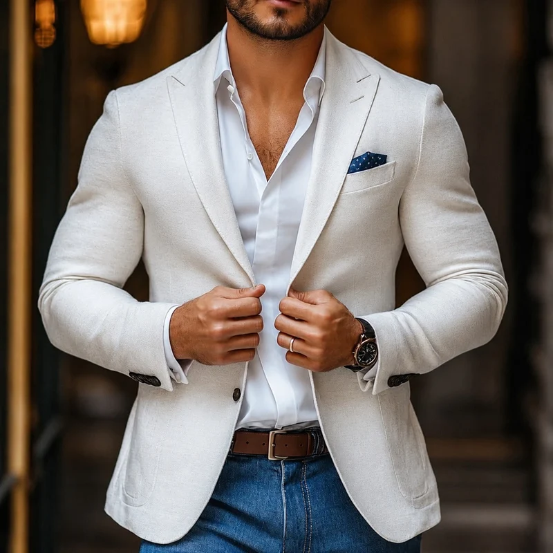 Loui - Eleganter Revers Zweiknopf-Blazer
