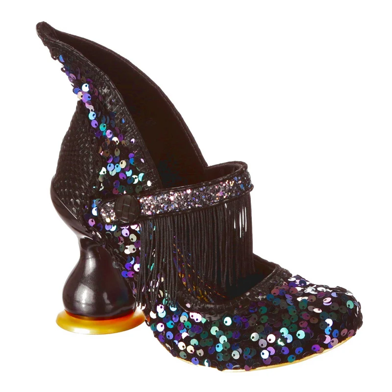 Irregular Choice Damen Villain Rea High Heels - Schwarz