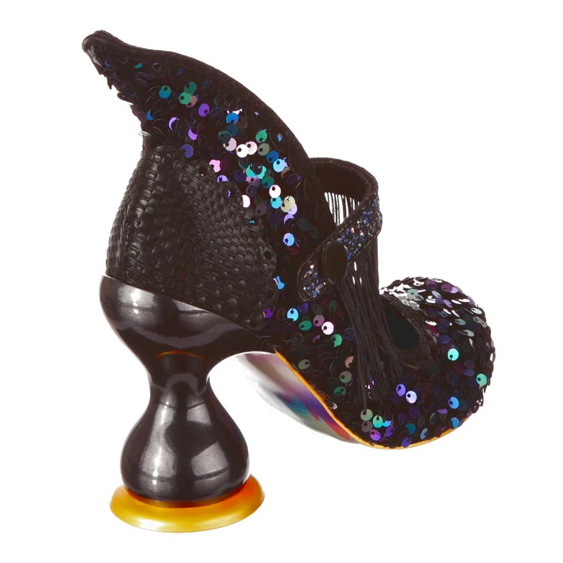 Irregular Choice Damen Villain Rea High Heels - Schwarz