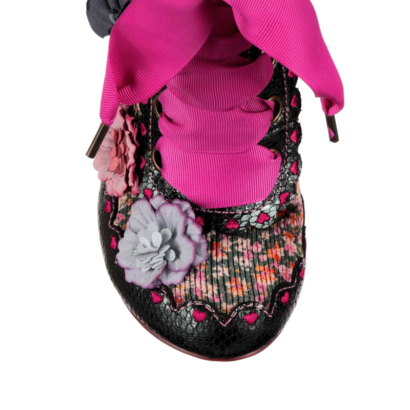 Irregular Choice Damen Nuts About You Stiefeletten – Grün