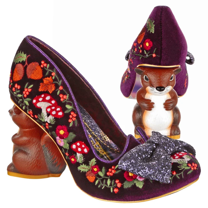 Irregular Choice Damen Forest Forager High Heels – Lila