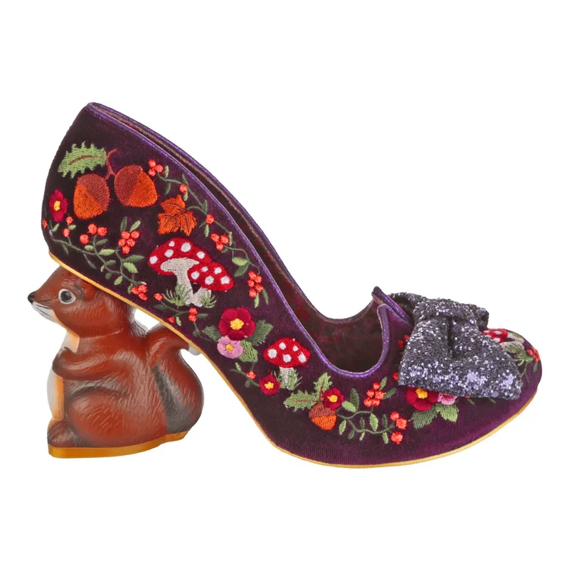 Irregular Choice Damen Forest Forager High Heels – Lila