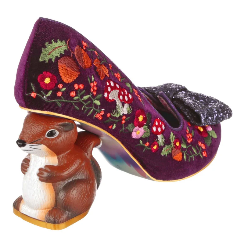 Irregular Choice Damen Forest Forager High Heels – Lila