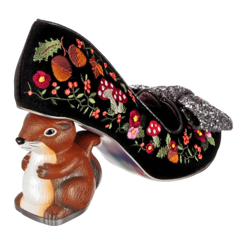 Irregular Choice Damen Forest Forager High Heels - Schwarz