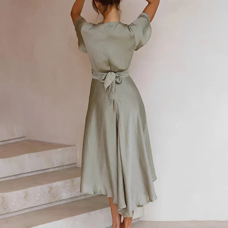 Eliana - Stilvolles Asymmetrisches Kleid