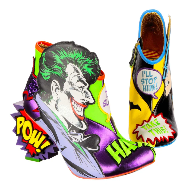 Irregular Choice Frauen Justice League Deadly Duo Stiefeletten
