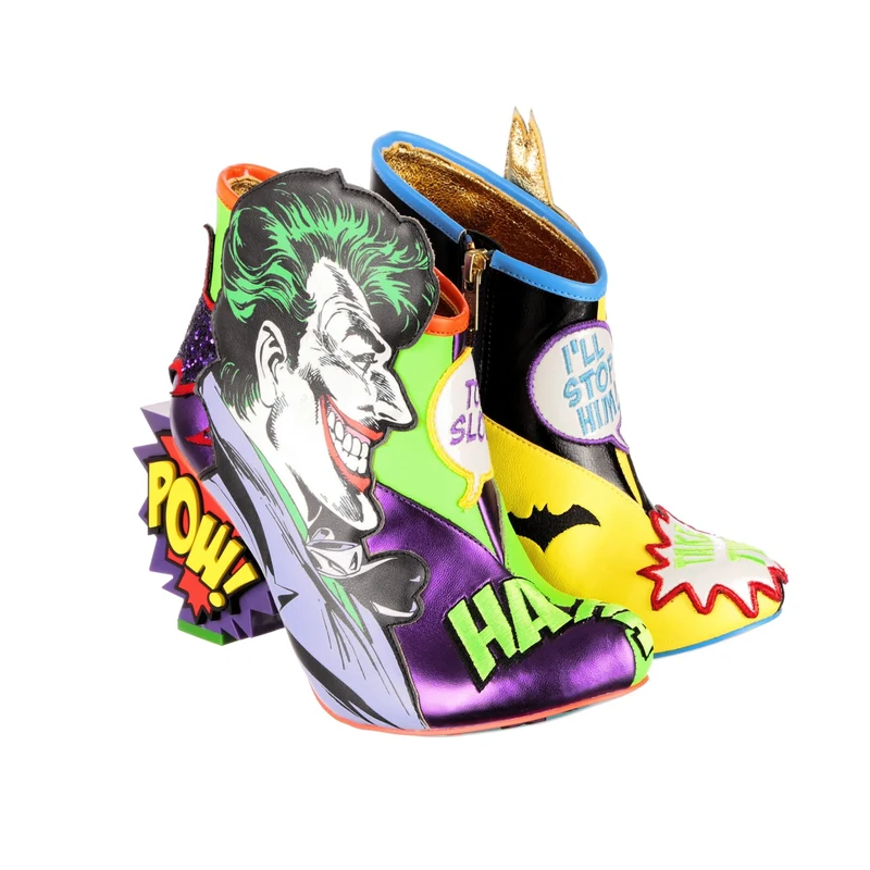 Irregular Choice Frauen Justice League Deadly Duo Stiefeletten