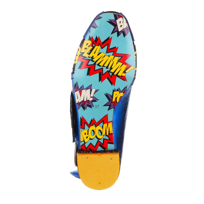 Irregular Choice Frauen Justice League Batmobile Kicks Mule
