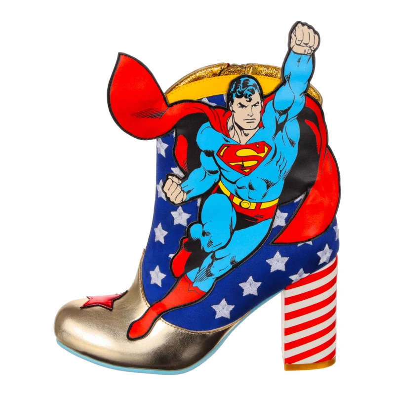 Irregular Choice Frauen Justice League Stronger Together Stiefelette mit Absatz