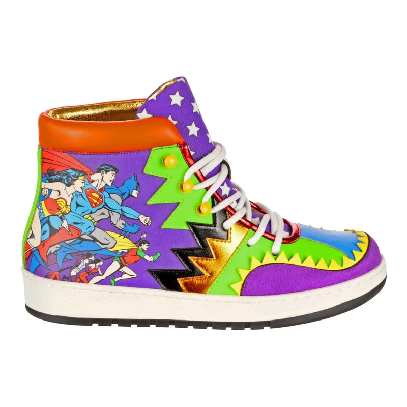 Irregular Choice Frauen Justice League To The Rescue Trainers