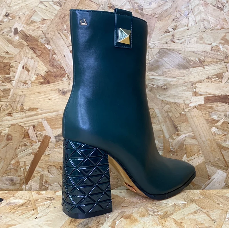 Una Healy Temporäre Home-Stiefelette für Damen – Grün