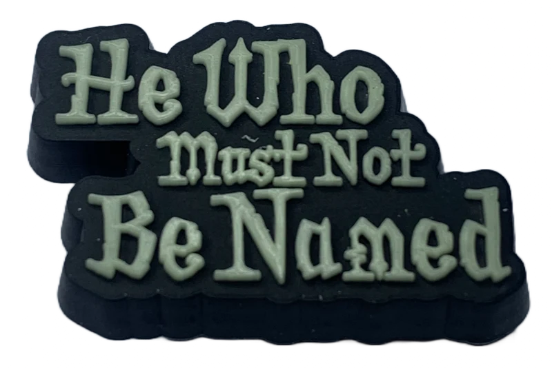Crocs Jibbitz Harry Potter „Er, dessen Name nicht genannt werden darf“-Charm