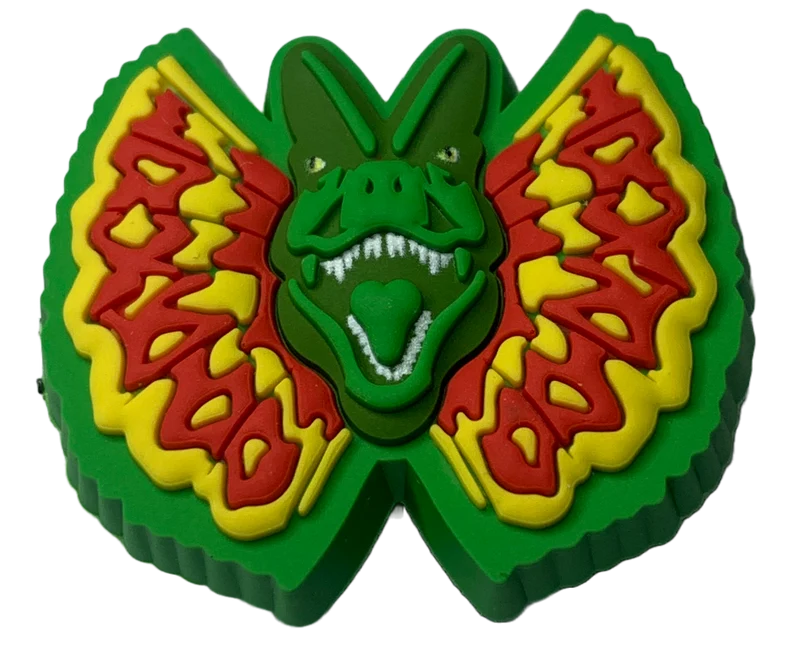Crocs Jibbitz Jurassic Park Dilophosaurus-Anhänger