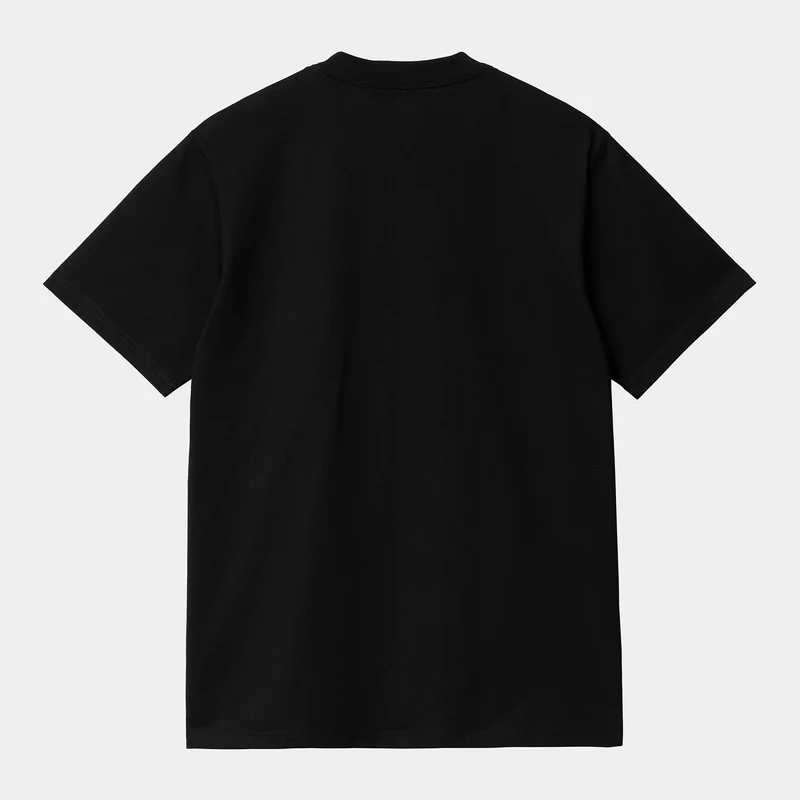 Carhartt WIP Herren-Universitäts-T-Shirt – Schwarz / Gold