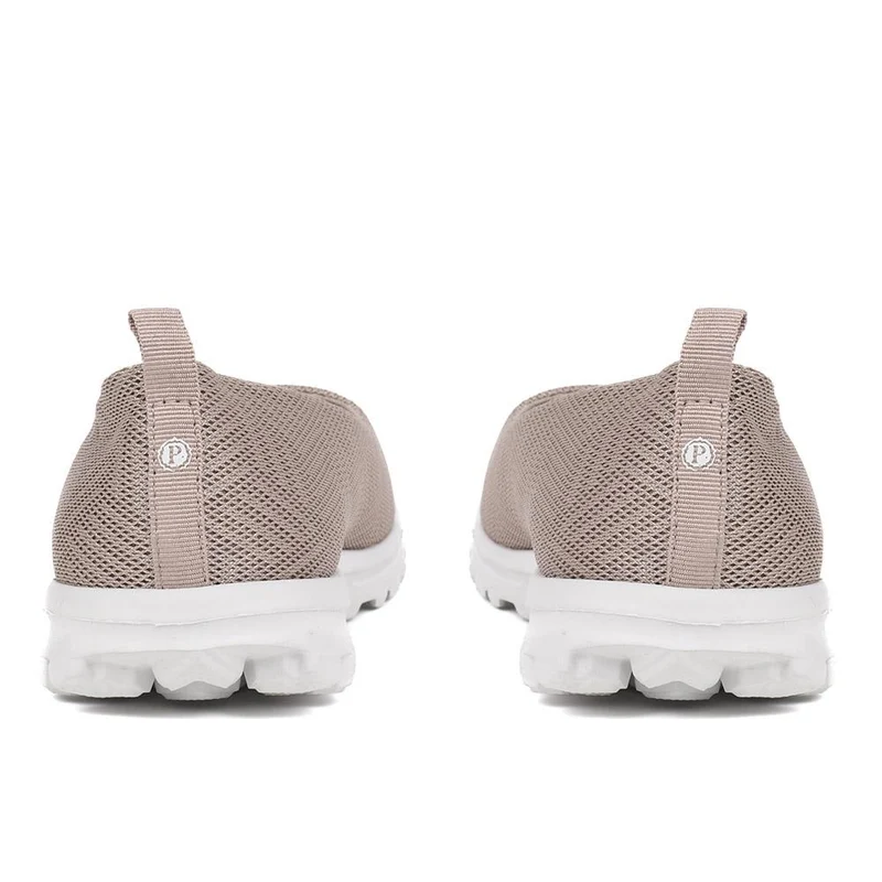 Memory Foam Slip On Shoes - BRK39003 / 325 007 - Taupe