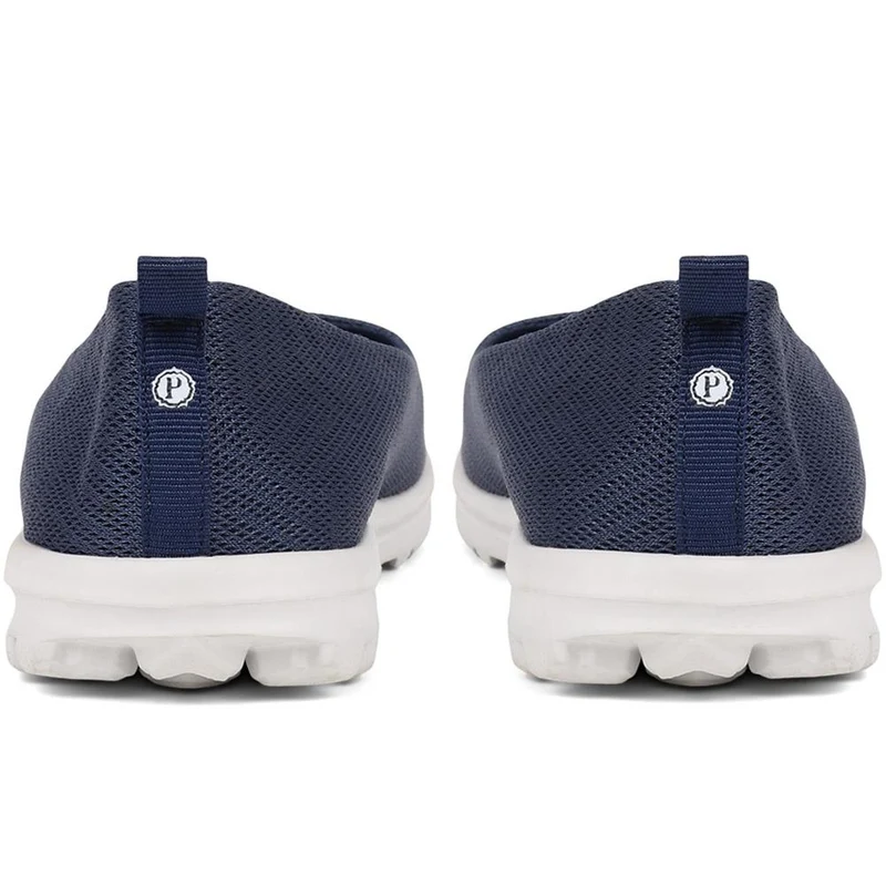 Memory Foam Slip On Shoes - BRK39003 / 325 007 - Navy