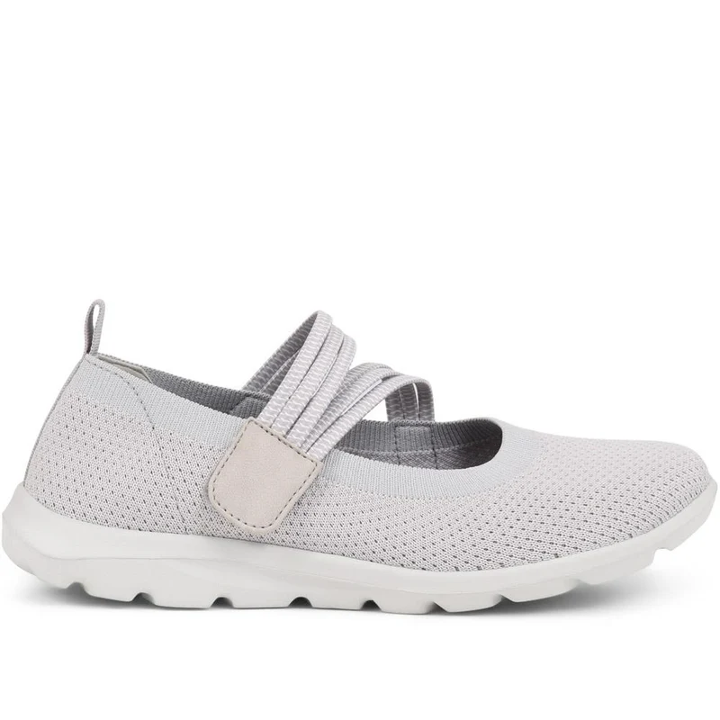 Casual Trainer Pumps - BRK39019 / 325 192 - Light Grey