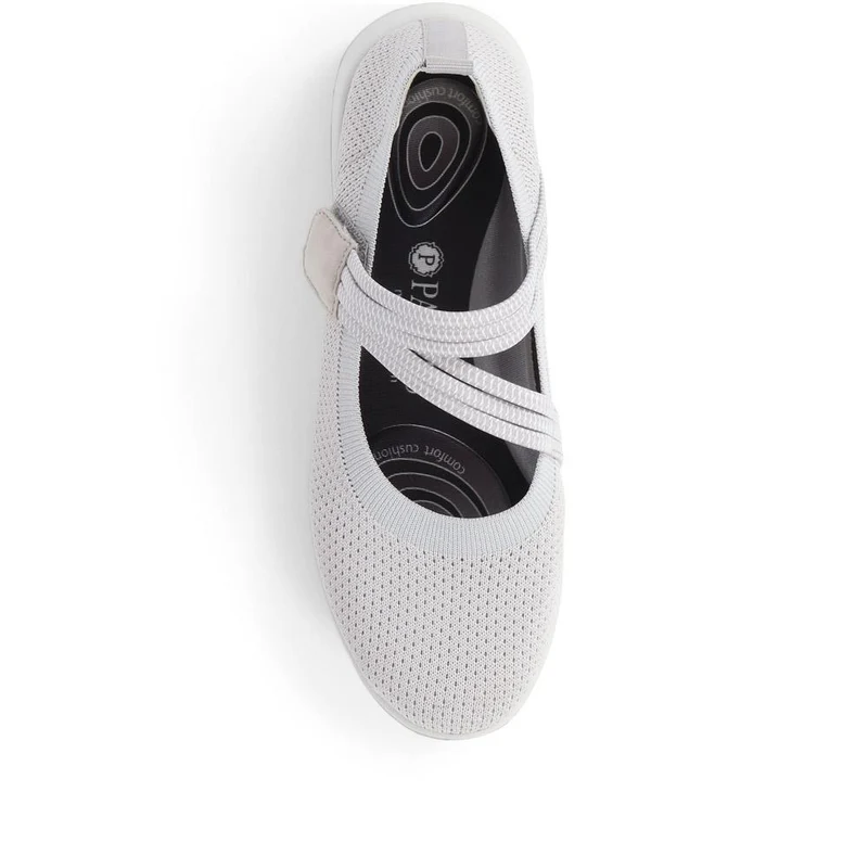Casual Trainer Pumps - BRK39019 / 325 192 - Light Grey