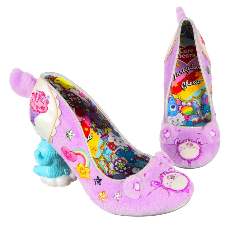 Irregular Choice Womens Care Bears teilen Liebe High Heels