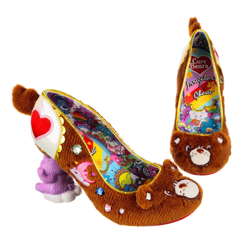 Irregular Choice Womens Care Bears Tenderheart kuschelt High Heels