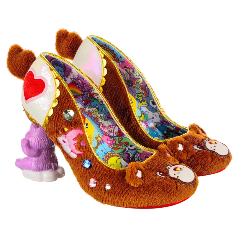 Irregular Choice Womens Care Bears Tenderheart kuschelt High Heels