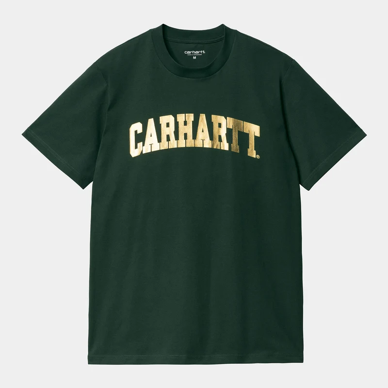 Carhartt WIP Herren-Universitäts-T-Shirt – Discovery Green