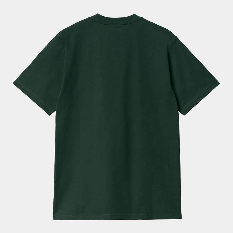 Carhartt WIP Herren-Universitäts-T-Shirt – Discovery Green
