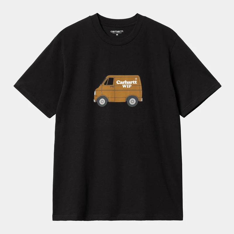 Carhartt WIP Herren Mystery Machine T-Shirt – Schwarz
