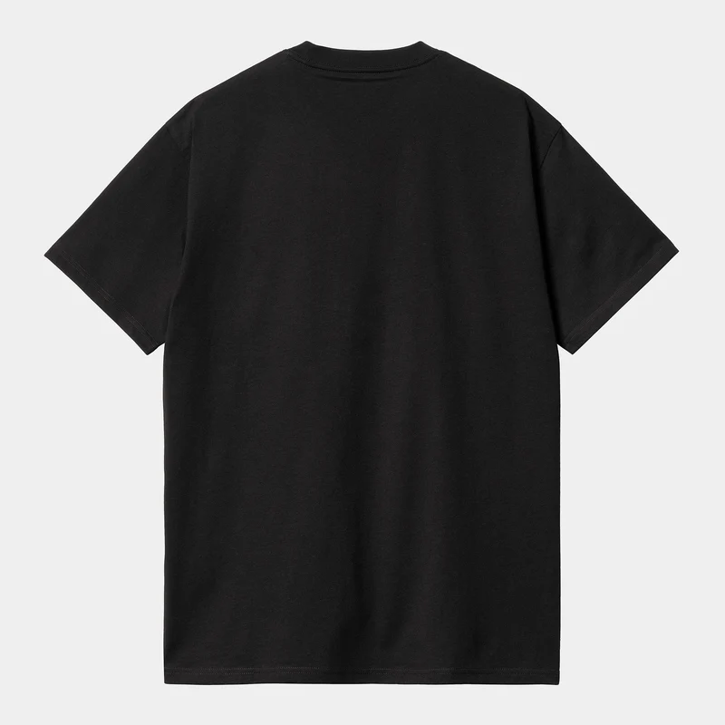 Carhartt WIP Herren Stone Cold T-Shirt – Schwarz