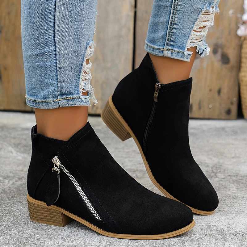 Mia - Stiefel mit Reißverschluss