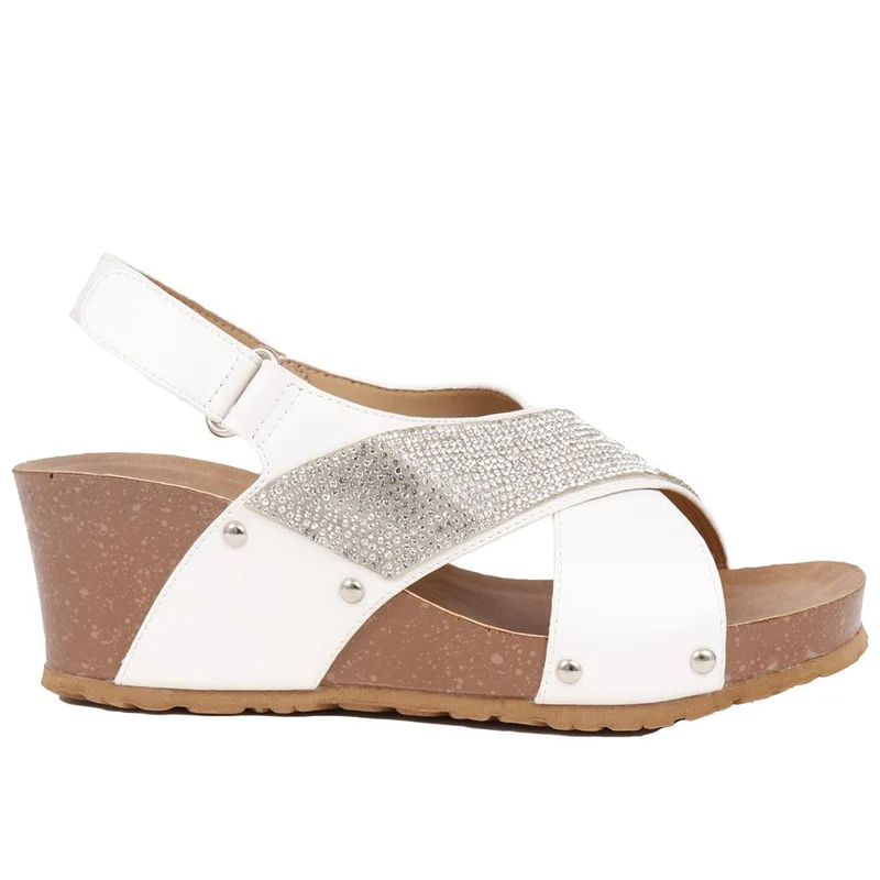 Wedge Sandals - BELBAIZH29028 / 315 399 - White