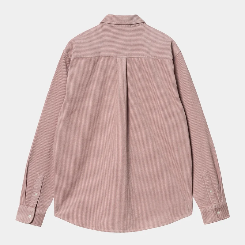 Carhartt WIP Madison Langarmhemd für Herren – Glassy Purple