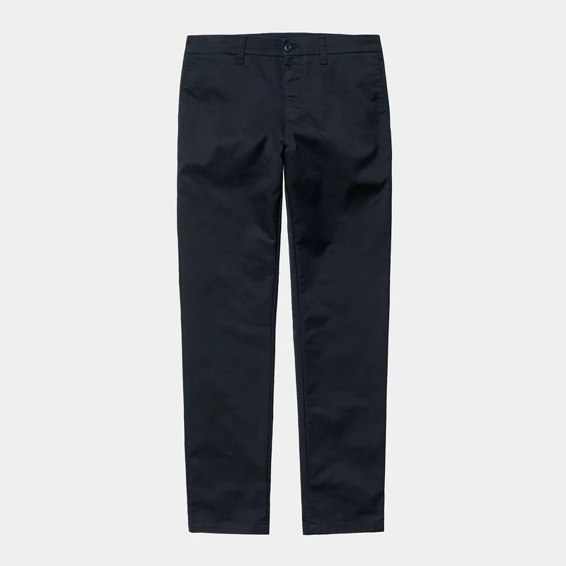Carhartt WIP Herren-Sid-Hose – Dark Navy Rinsed