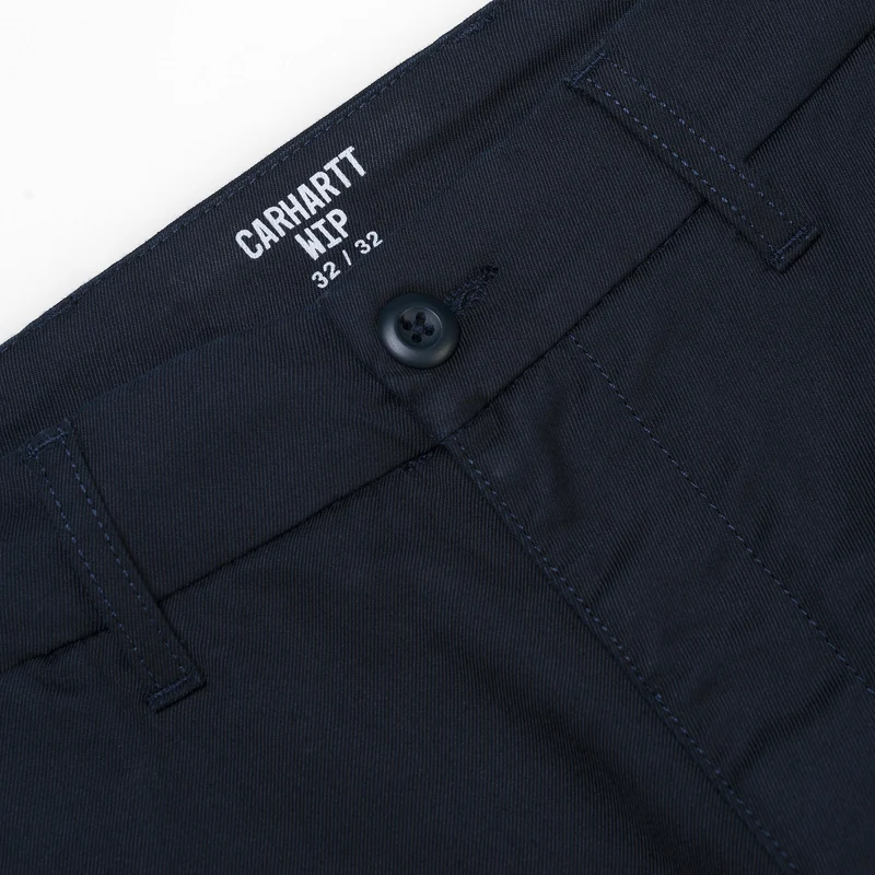 Carhartt WIP Herren-Sid-Hose – Dark Navy Rinsed
