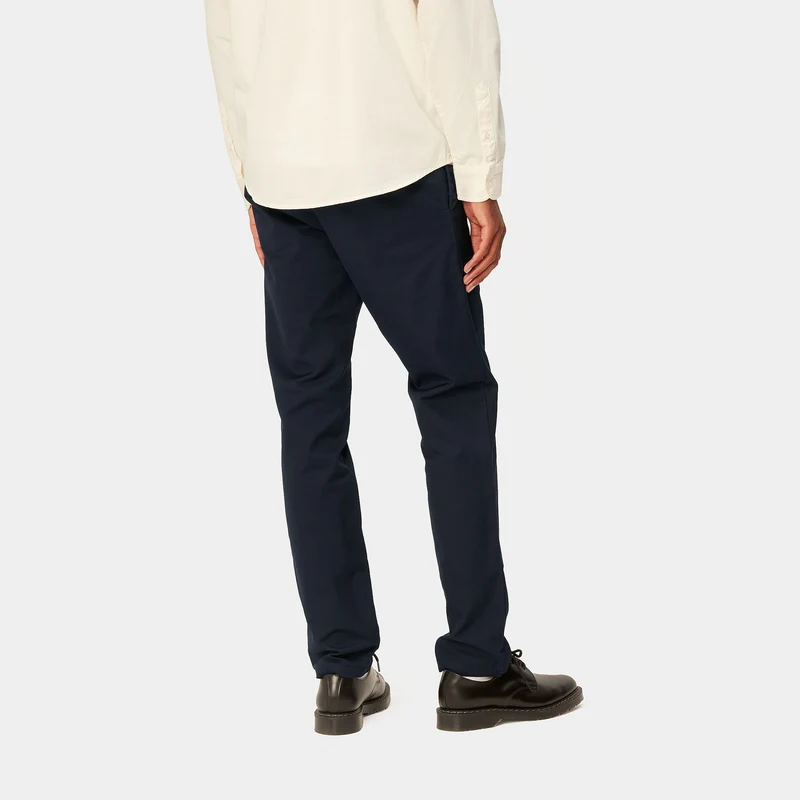 Carhartt WIP Herren-Sid-Hose – Dark Navy Rinsed