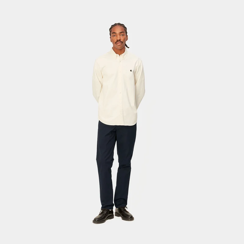 Carhartt WIP Herren-Sid-Hose – Dark Navy Rinsed