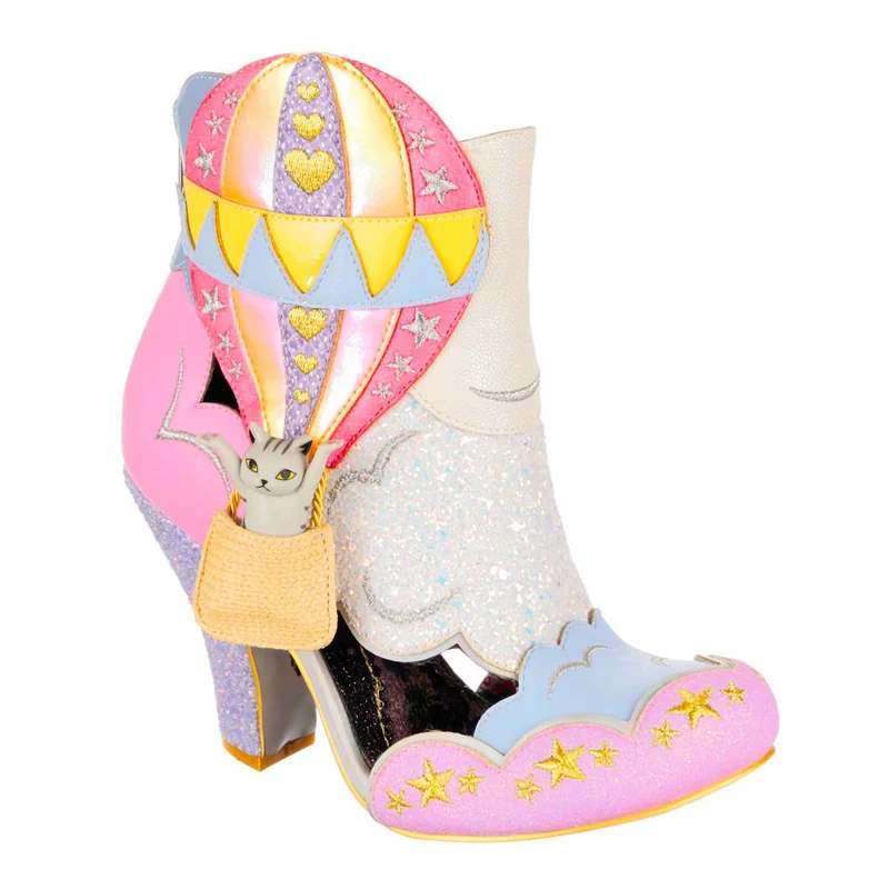 Irregular Choice Damen Up Up & Miaow Away High Heel - Rosa