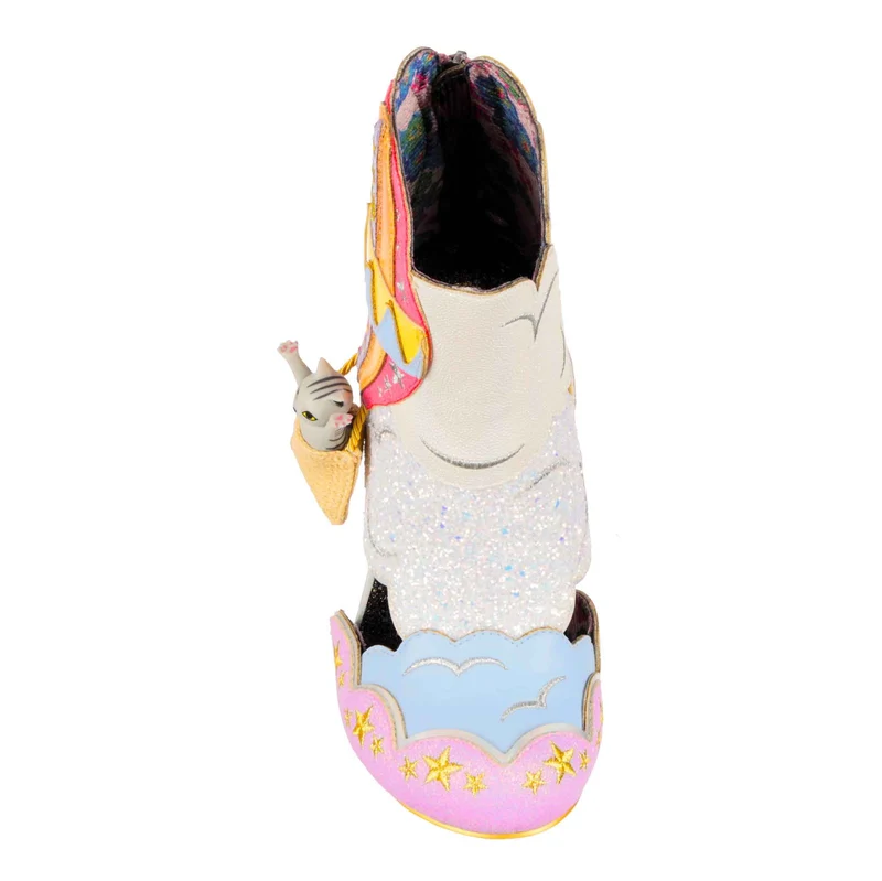 Irregular Choice Damen Up Up & Miaow Away High Heel - Rosa