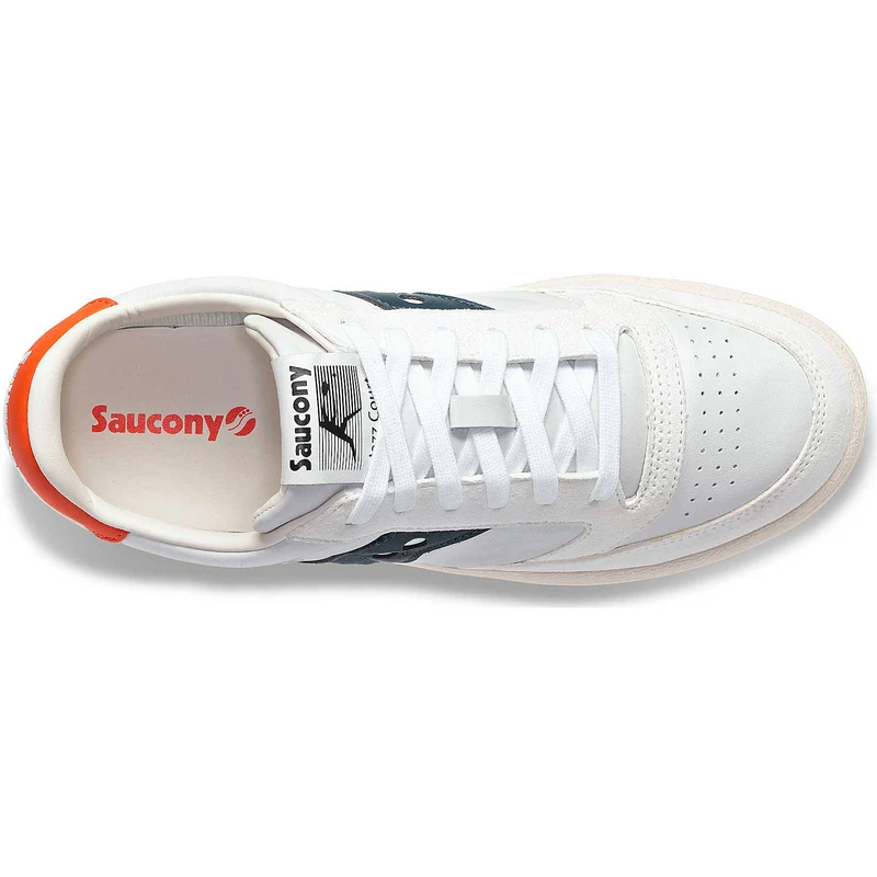 Saucony Herren-Jazz-Court-Trainer – Weiß/Blau