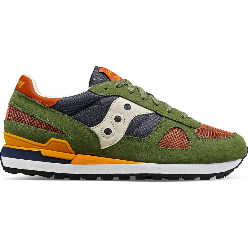 Saucony Herren Shadow Original Trainer – Grün / Marineblau