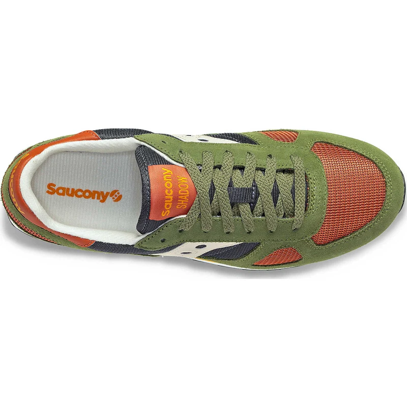 Saucony Herren Shadow Original Trainer – Grün / Marineblau