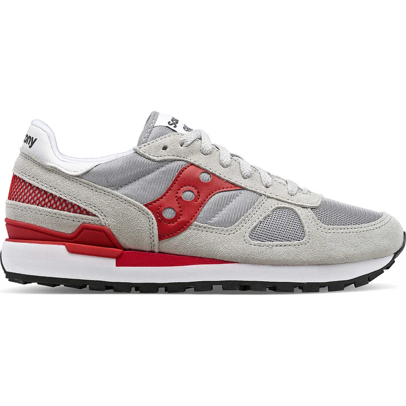 Saucony Herren Shadow Original Trainer – Grau / Rot