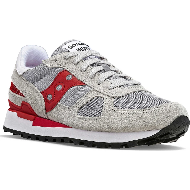 Saucony Herren Shadow Original Trainer – Grau / Rot