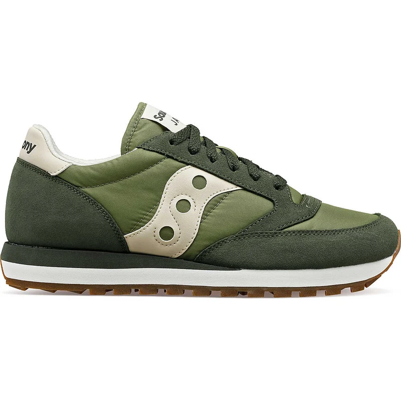 Saucony Herren Jazz Original Trainer – Wald / Creme
