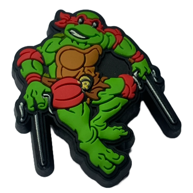 Crocs Jibbitz Teenage Mutant Ninja Turtles Raphael-Anhänger