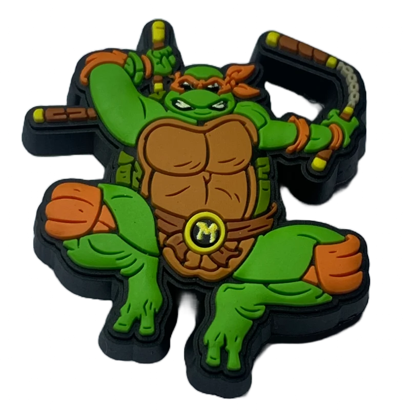 Crocs Jibbitz Teenage Mutant Ninja Turtles Michelangelo-Anhänger