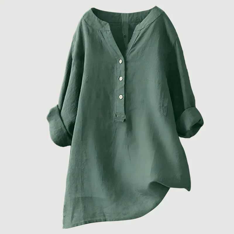 Evelyn - Bluse mit Knopfverschluss