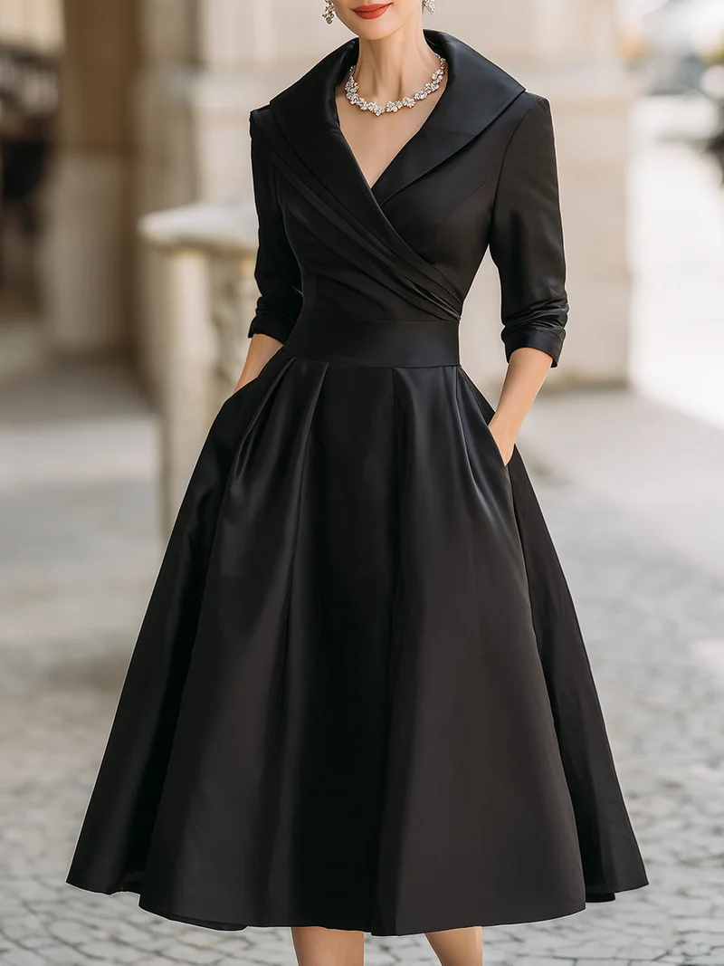 Eliana - Midikleid mit Wickeldesign