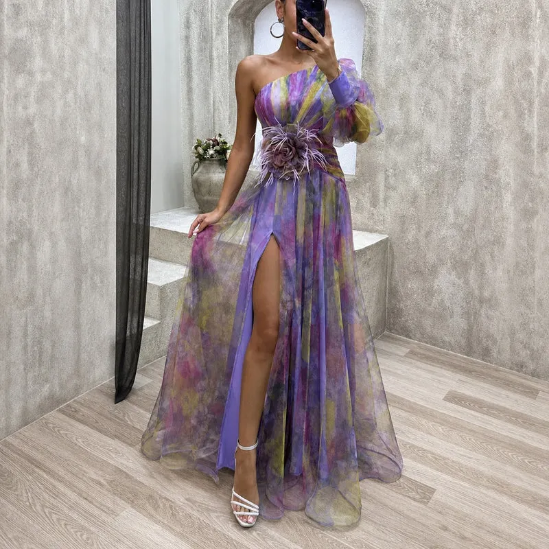 Rowe - Stilvolles Florales Maxikleid